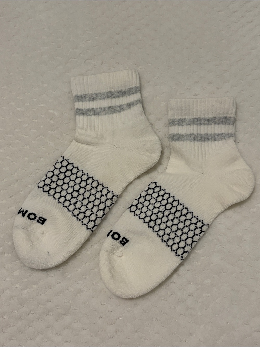 NWOT Bombas Women’s Vintage Stripes Quarter Socks, Medium 8-10.5